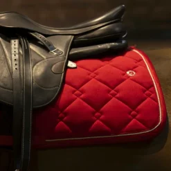 Lami-cell - Tapis de selle Luxin Rouge Discount