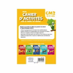 Lavauzelle - Cahier d'activités sur le thème du cheval niveau CM2 Jaune Sale