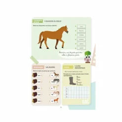 Lavauzelle - Cahier d'activités sur le thème du cheval niveau CP Vert Outlet