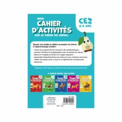 Lavauzelle - Cahier d'activités sur le thème du cheval niveau CE2 Bleu Sale