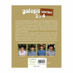 Hot Lavauzelle - Livre de préparation aux galops Western 1 à 4 avec vidéos