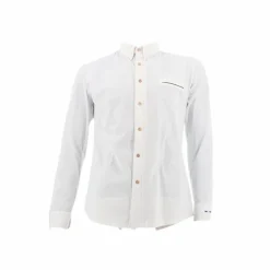 New Le Sabotier - Polo manches longues homme Emile Blanc