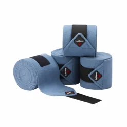 Discount LeMieux - Bandes de polo Ice Blue (x4) Bleu