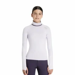 Clearance LeMieux - Baselayer fille à col montant Young Rider Savannah lilac Violet
