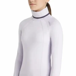 Clearance LeMieux - Baselayer fille à col montant Young Rider Savannah lilac Violet