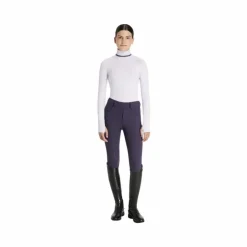 Clearance LeMieux - Baselayer fille à col montant Young Rider Savannah lilac Violet