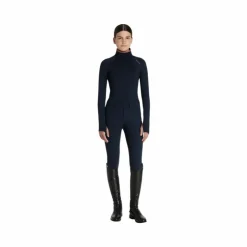 Online LeMieux - Baselayer fille à col montant Young Rider Savannah Marine