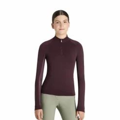 LeMieux - Baselayer léger enfant Young Rider Hope damson Bordeaux Discount