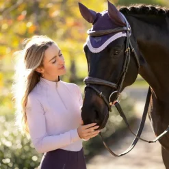 LeMieux - Baselayer léger manches longues femme Halle lilac Violet Best