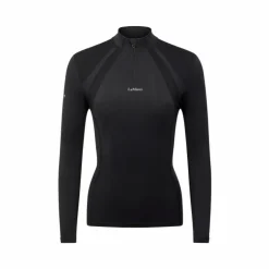Outlet LeMieux - Baselayer manches longues femme Mia Mesh Noir