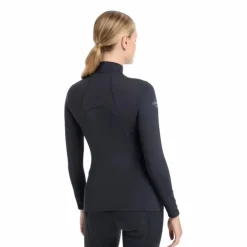 Outlet LeMieux - Baselayer manches longues femme Mia Mesh Noir