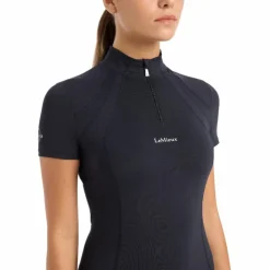 Best LeMieux - Baselayer manches courtes femme Mia Mesh Marine