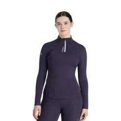 Outlet LeMieux - Baselayer manches longues femme Classique juniper Violet