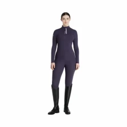 Outlet LeMieux - Baselayer manches longues femme Classique juniper Violet