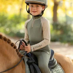 Outlet LeMieux - Baselayer manches longues enfant Mini rosemary Vert