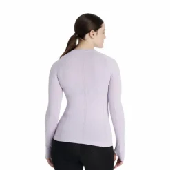 LeMieux - Baselayer manches longues femme Britney sans coutures lilac Violet Discount