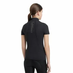 Outlet LeMieux - Baselayer manches courtes enfant Junior Young Rider Classique Noir