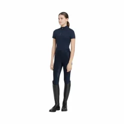 Online LeMieux - Baselayer manches courtes enfant Junior Young Rider Classique Marine