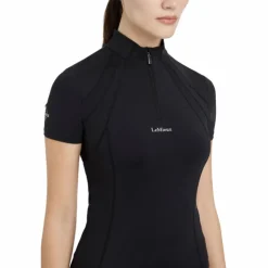 Discount LeMieux - Baselayer manches courtes femme Mia Mesh Noir