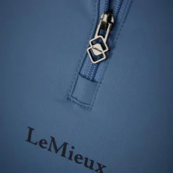Outlet LeMieux - Baselayer manches courtes femme Mia Mesh ice blue Bleu