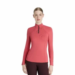 LeMieux - Baselayer manches longues femme Classique cranberry Rose Online