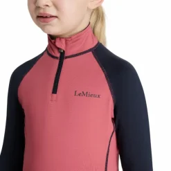 LeMieux - Baselayer manches longues enfant Mini cranberry Rose Outlet