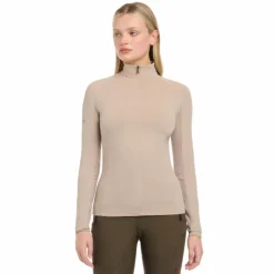 LeMieux - Baselayer manches longues femme Halle amande Beige New