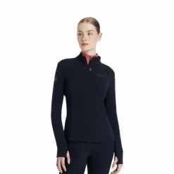 LeMieux - Baselayer polaire à col zippé femme Frances Marine Sale