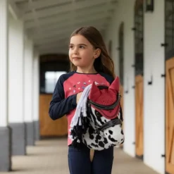 Online LeMieux - Bonnet anti-mouches pour Hobby Horse cranberry Rose