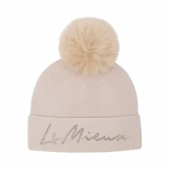 LeMieux - Bonnet femme Sparkle stone Beige New