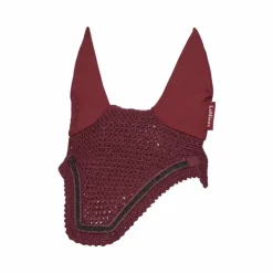 Clearance LeMieux - Bonnet pour chevaux Crystal Bordeaux