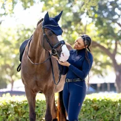 Discount LeMieux - Bonnet pour chevaux Finesse Marine