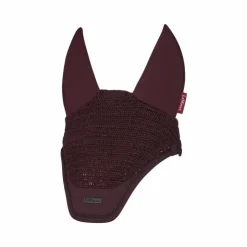 LeMieux - Bonnet pour chevaux anti-bruits Essence damson Bordeaux New