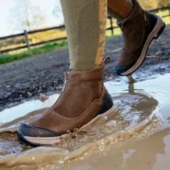 Outlet LeMieux - Bottines Trex imperméables à fermeture éclair Marron