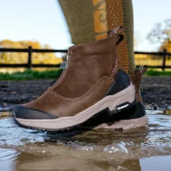 Outlet LeMieux - Bottines Trex imperméables à fermeture éclair Marron