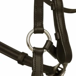 Outlet LeMieux - Bridon Arika muserolle basse / argent Marron