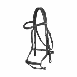 Sale LeMieux - Bridon Arika muserolle anatomique / argent Noir