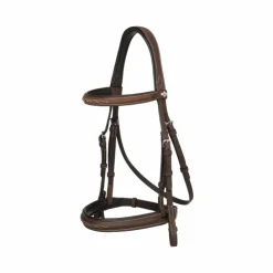 LeMieux - Bridon avec rênes Hunter havane/ argent Marron Best