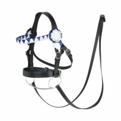 Outlet LeMieux - Bridon de Showing pour hobby horse Noir