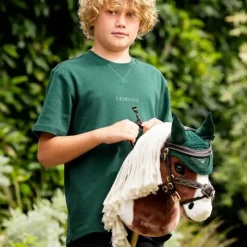 Clearance LeMieux - Bridon muserolle croisée pour Hobby Horse Marron