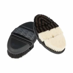 LeMieux - Brosse Flexi Half & Half Finishing Noir Hot