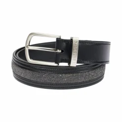 New LeMieux - Ceinture Crystal inserts Noir