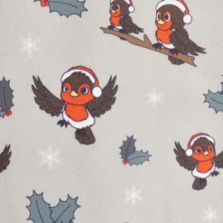 LeMieux - Chaussettes d'équitation Footsie Xmas Robins almond Beige Hot