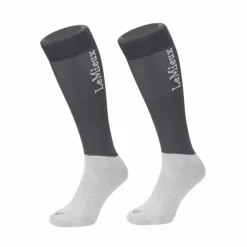 New LeMieux - Chaussettes d'équitation (x2) Gris