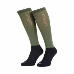 LeMieux - Chaussettes d'équitation rosemary (x2) Vert Outlet