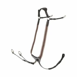LeMieux - Collier de chasse avec élastique Arika / argent Marron Discount