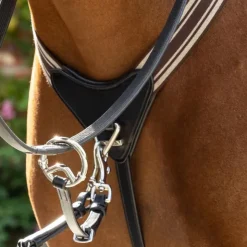 Clearance LeMieux - Collier de chasse avec élastique Arika / argent Noir