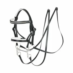 LeMieux - Double bride pour hobby horse Noir New