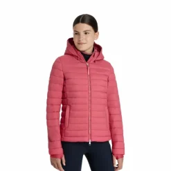 LeMieux - Doudoune enfant Young Rider Ruby cranberry Rose Discount