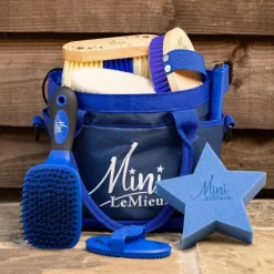 Discount LeMieux - Ensemble de pansage Mini Benetton Blue Bleu